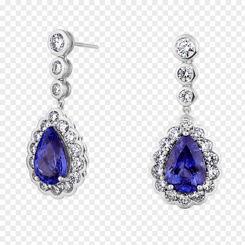 Earring Jewellery Sapphire Gemstone Tanzanite PNG