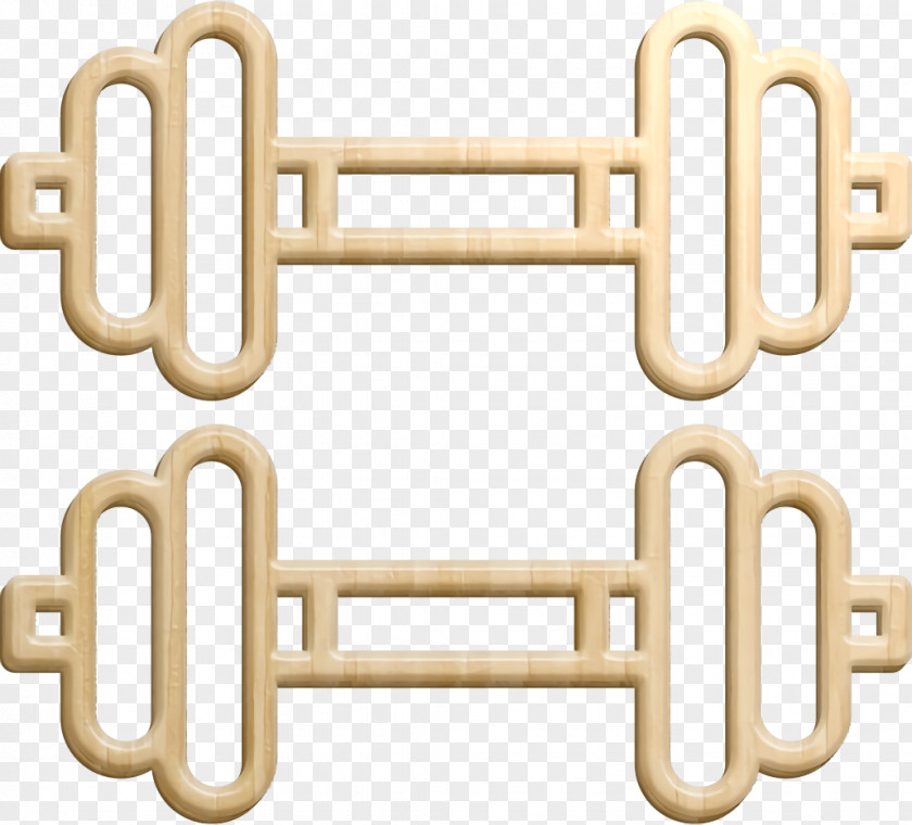 Gym Icon Fitness Dumbell PNG