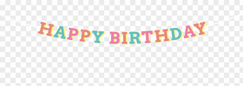 Happy Birthday Slogan Cake Logo Brand Font PNG