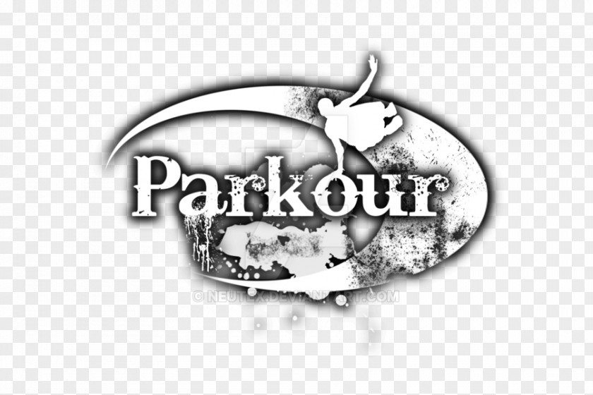 Patal Parkour Logo Black And White Symbol PNG