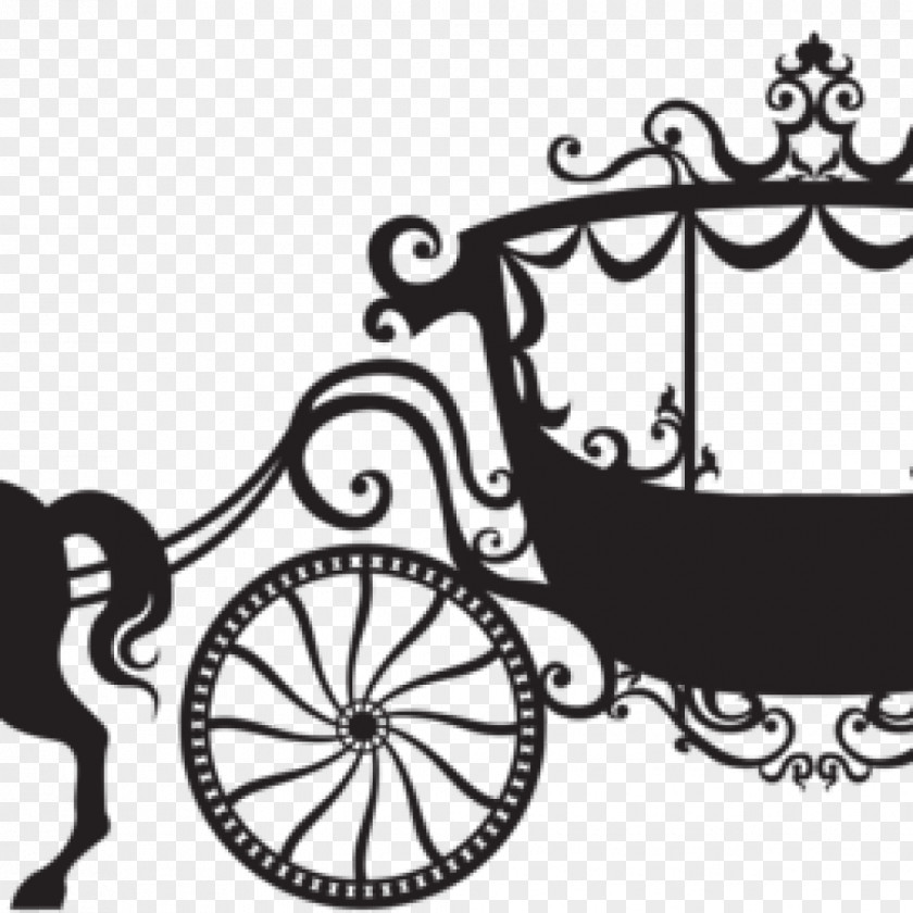 Silhouette Clip Art Carriage Illustration Horse And Buggy PNG