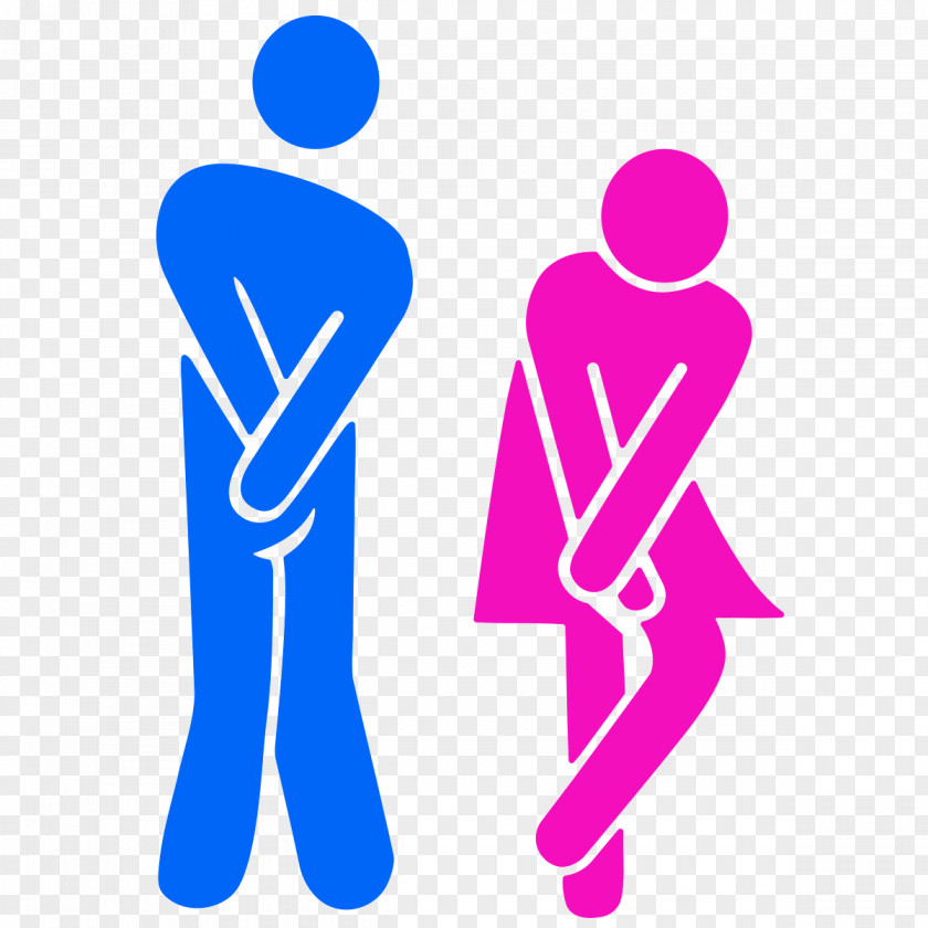 Toilet Public Bathroom Wall Decal PNG