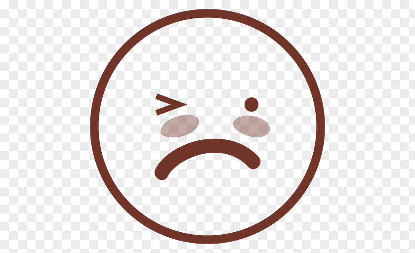 Worried Emoticon Snout Smile Clip Art PNG