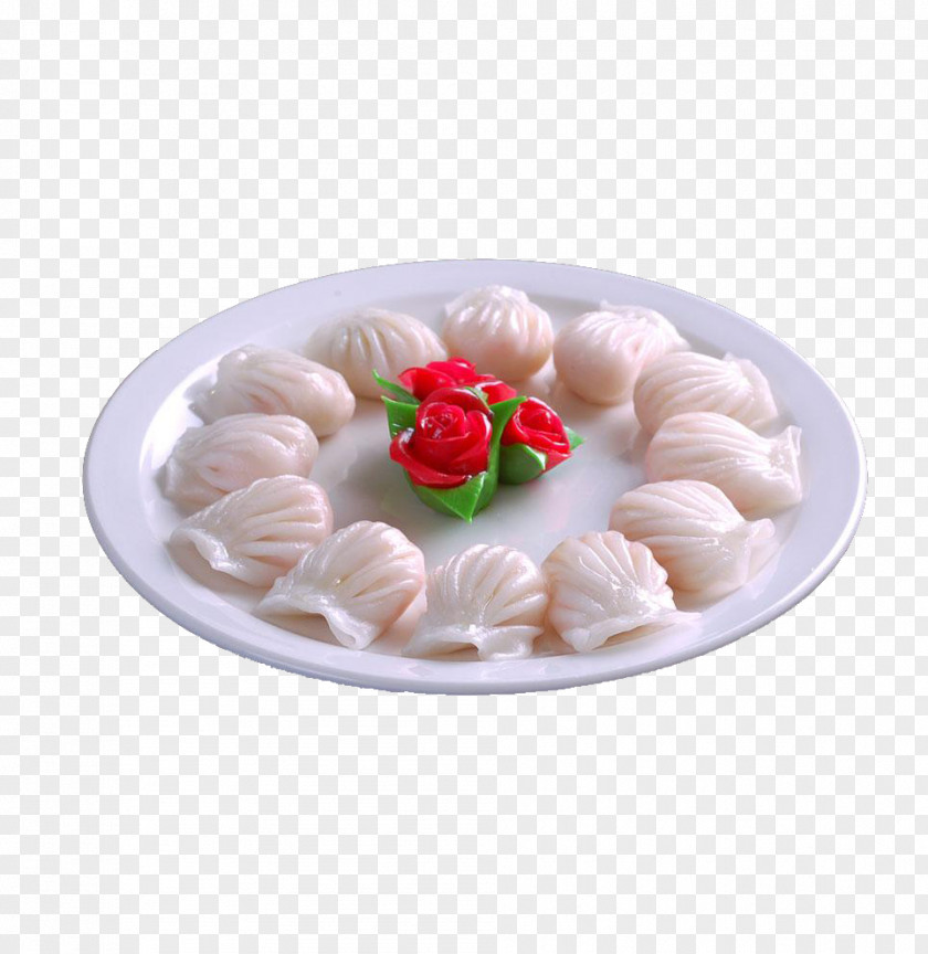 A Plate Of Dumplings In Kind Har Gow Chinese Cuisine Dim Sum Zongzi Dumpling PNG