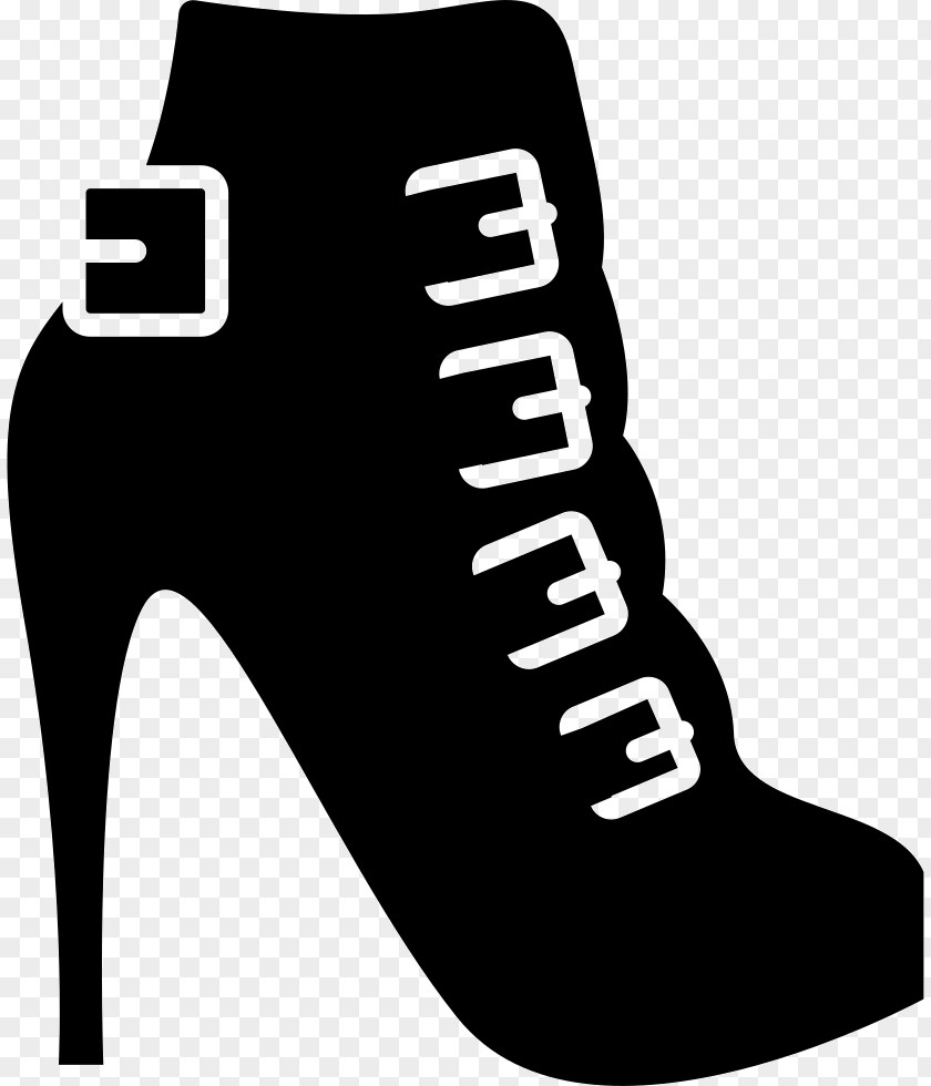 Boot High-heeled Shoe Absatz Buckle PNG