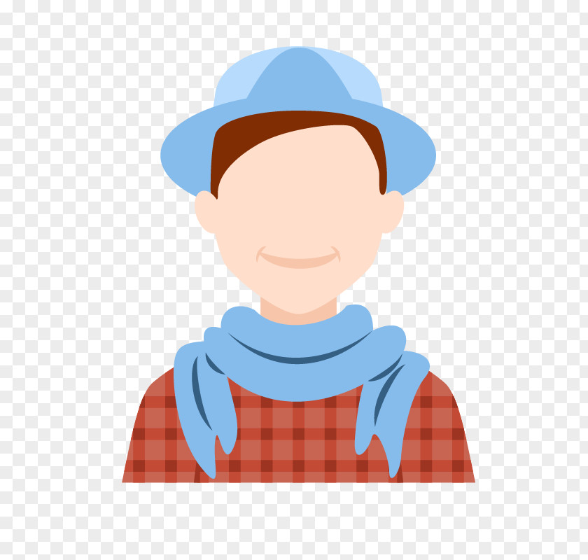 British Style Boy Avatar User Profile Icon PNG