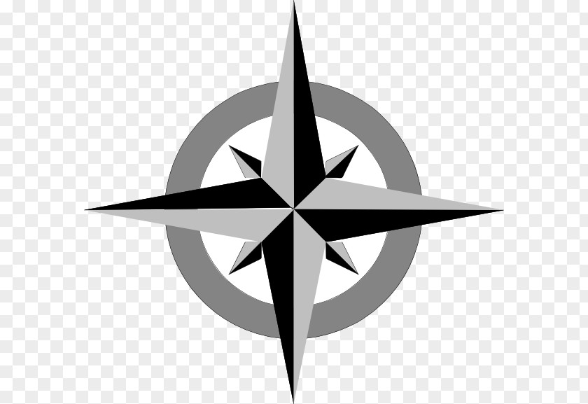 Compass Rose Clip Art PNG