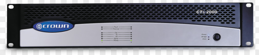 Crown Cts2000 Power Amplifier Audio PNG