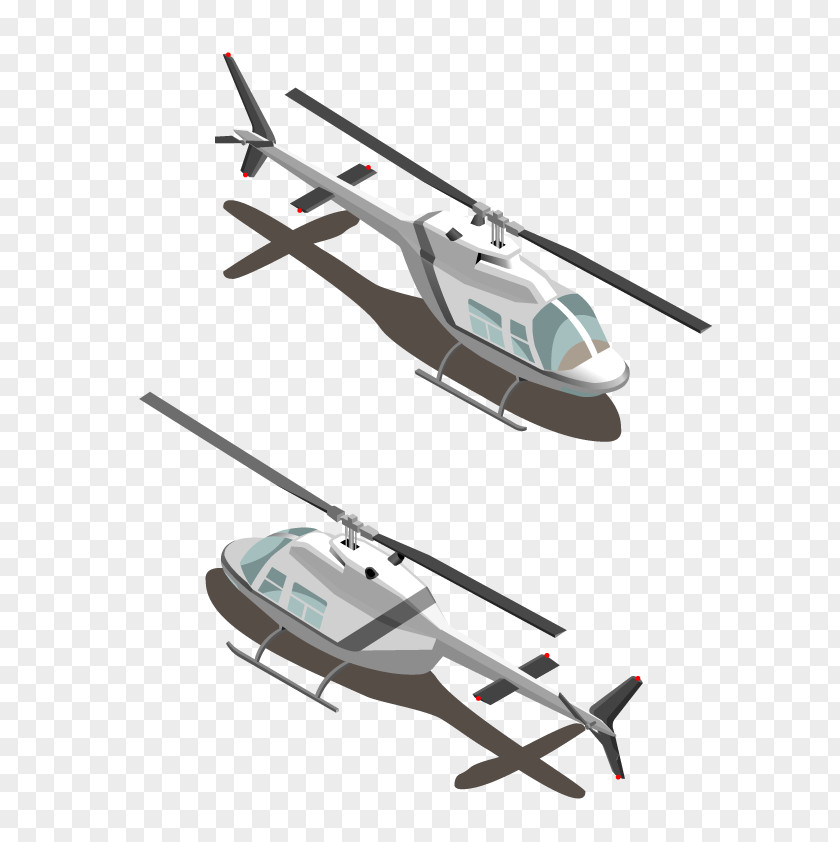 Helicopter Flat Vector Rotor PNG