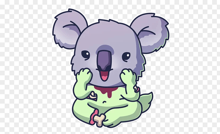 Koala Rodent Snout Character Clip Art PNG