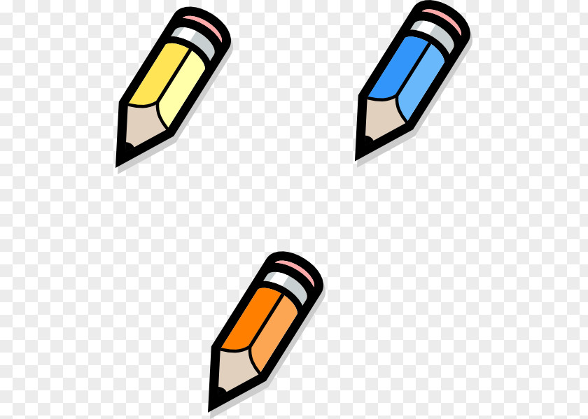 Pencil Colored Drawing Clip Art PNG