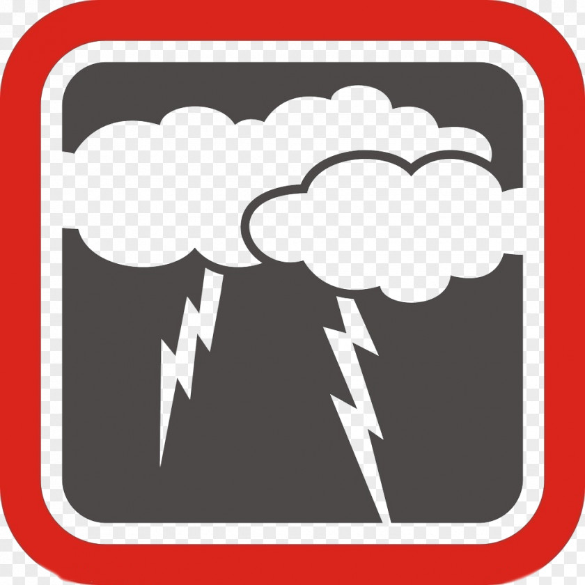 Thunderstorm Weather Sign Meteorology Lightning PNG
