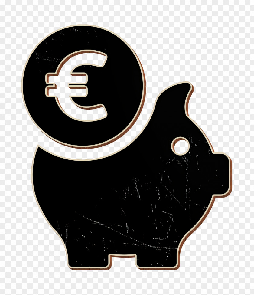 Finances Set Icon Euro Business PNG