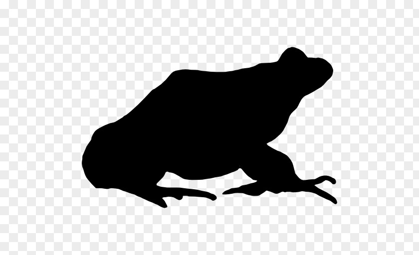 Frog Silhouette Clip Art PNG