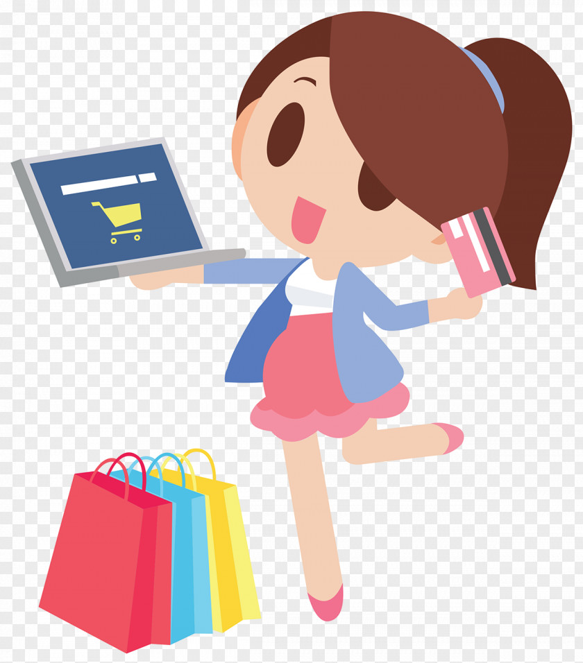 Go Shopping Online Bags & Trolleys PNG