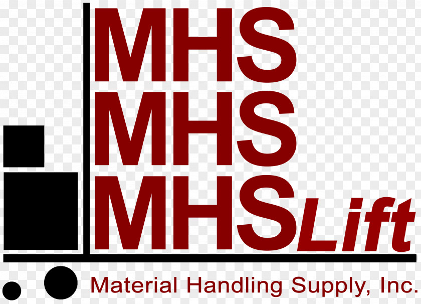 MHS Lift, Inc. (Material Handling Supply) Woodbury Logo Lifting Equipment PNG