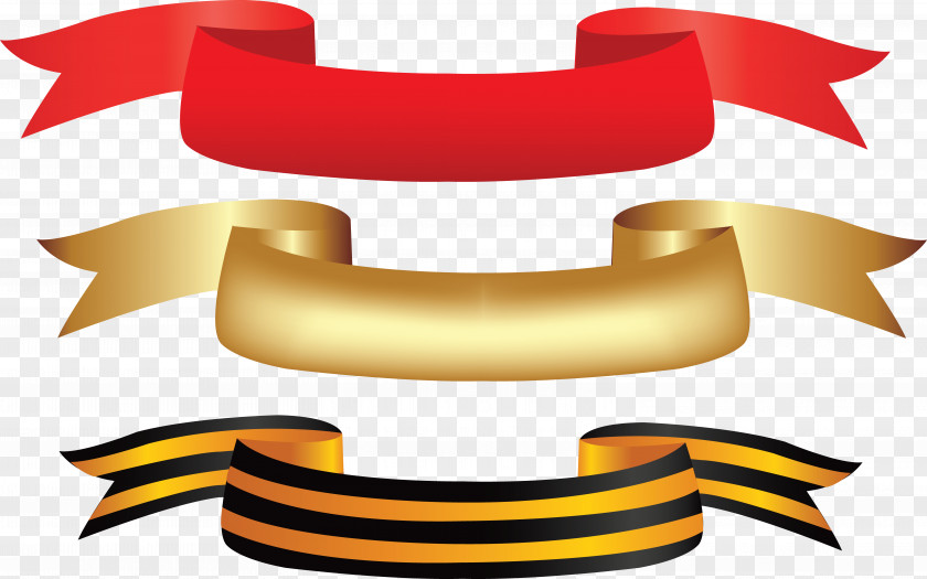 георгиевская лента Victory Day Ribbon Of Saint George Clip Art PNG