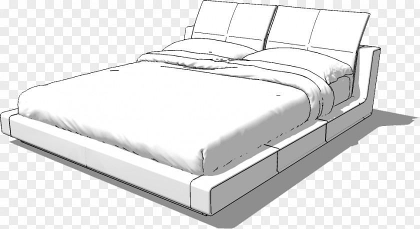 Bed Frame SketchUp Bedroom Mattress PNG