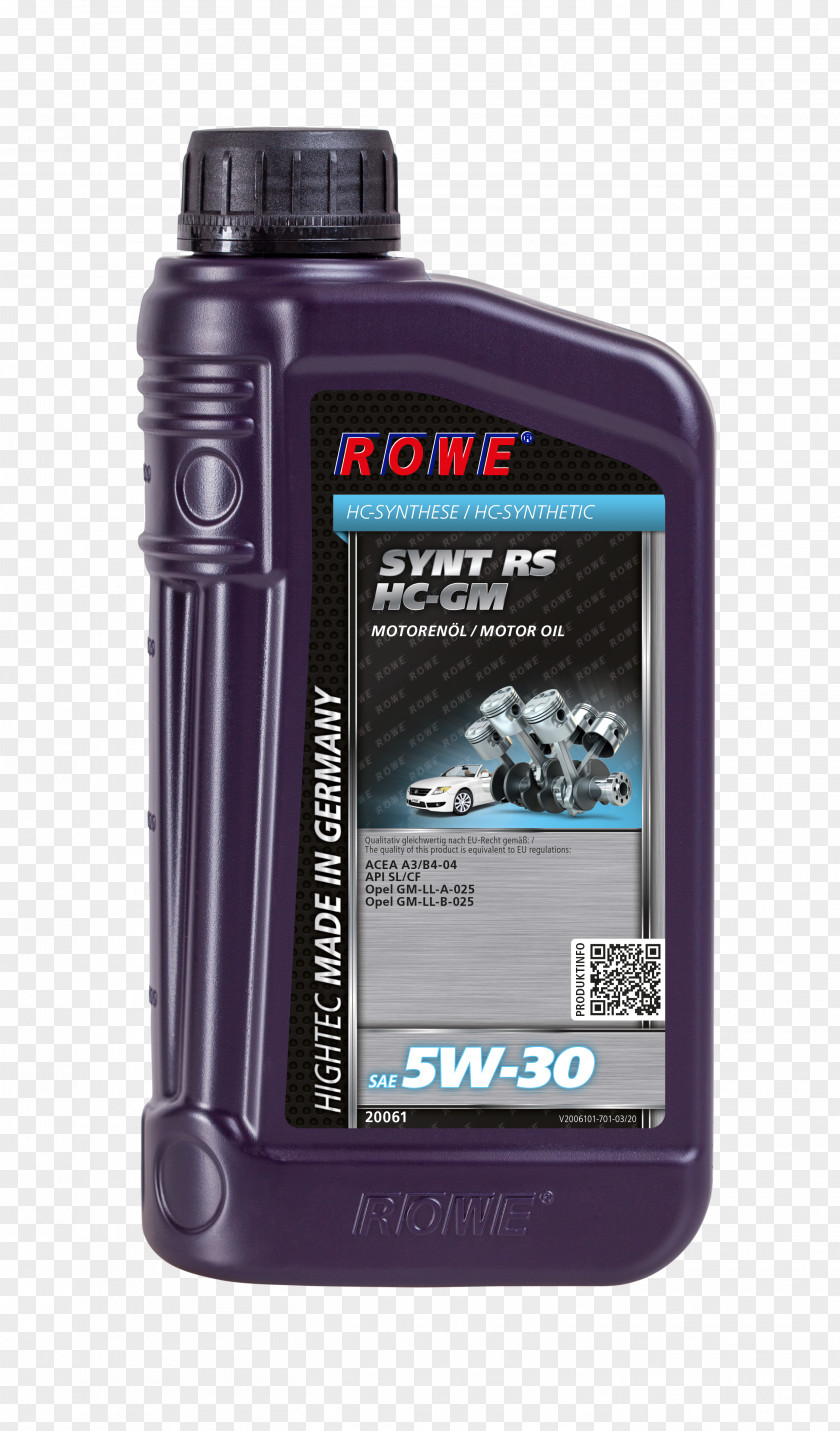 Car Motor Oil Rowe Mineralölwerk SAE International PNG