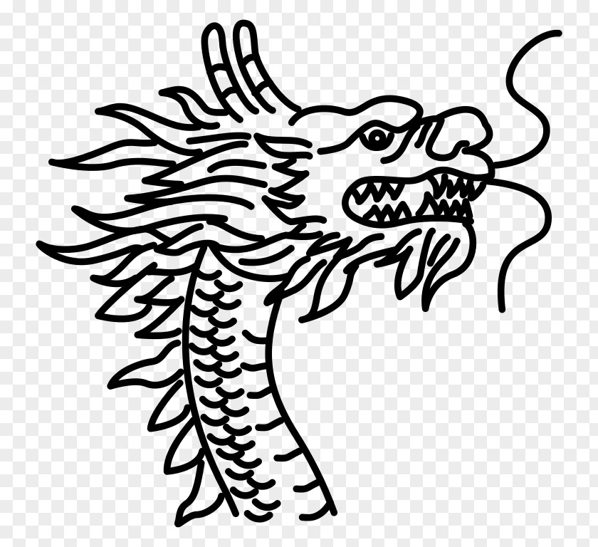 China Chinese Dragon Drawing Qing Dynasty PNG