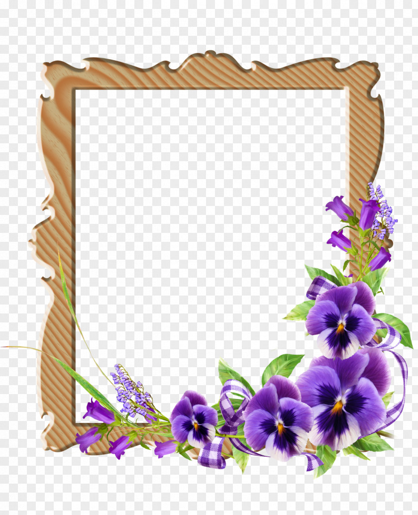 Pink Frame Cut Flowers Floral Design Lilac Violet PNG