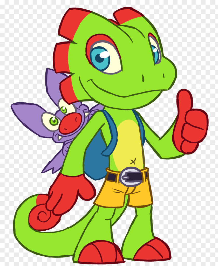 Yooka-Laylee Banjo-Kazooie Drawing Nintendo 64 Playtonic Games PNG