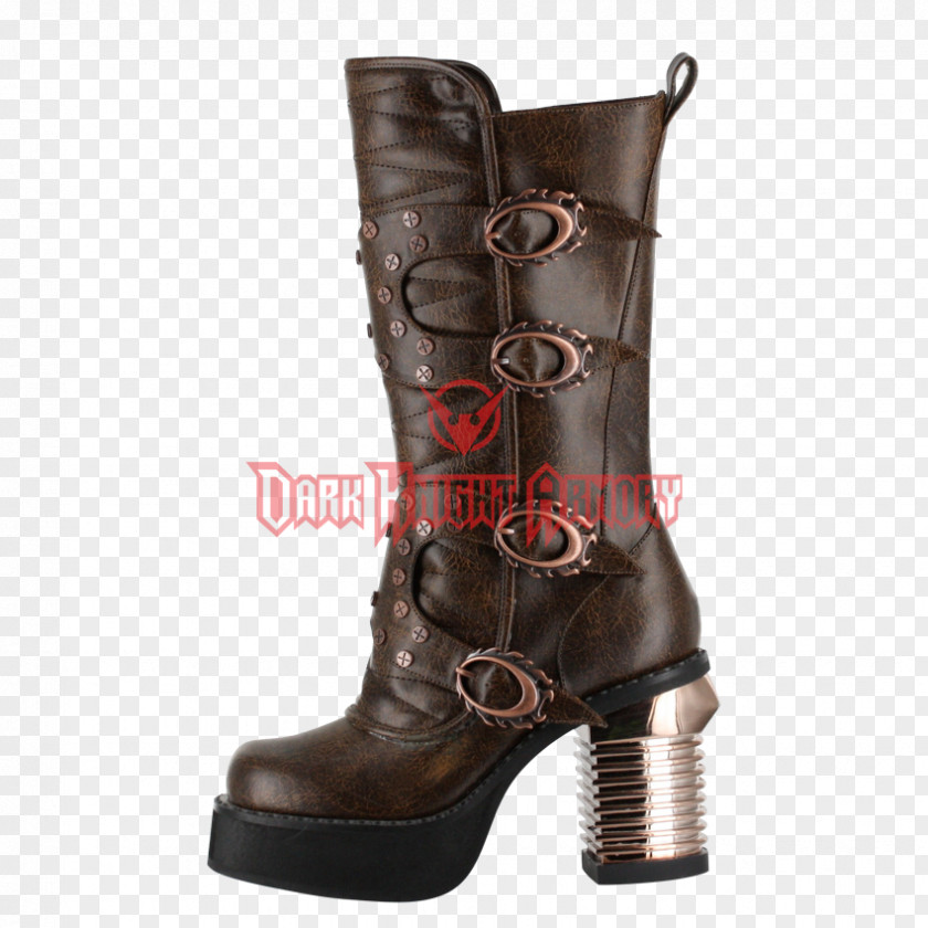 Calf Spear Motorcycle Boot Cowboy Shoe Knee-high PNG