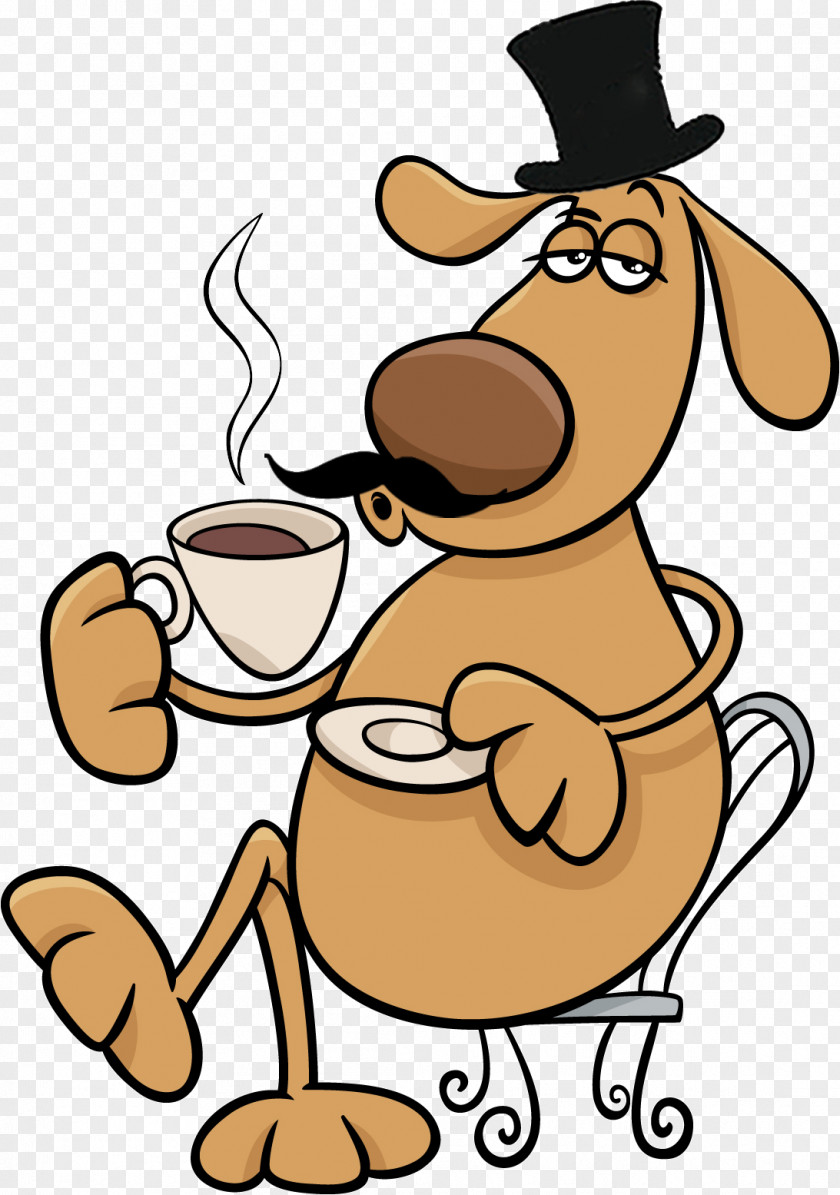 Coffee Drawing Cafe Drink Cartoon PNG