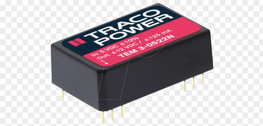 DC-to-DC Converter Voltage Power Converters Direct Current Traco Electronic AG PNG