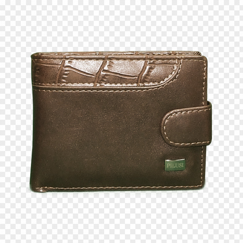 Genuine Leather Wallet Coin Purse Pocket Money Clip PNG