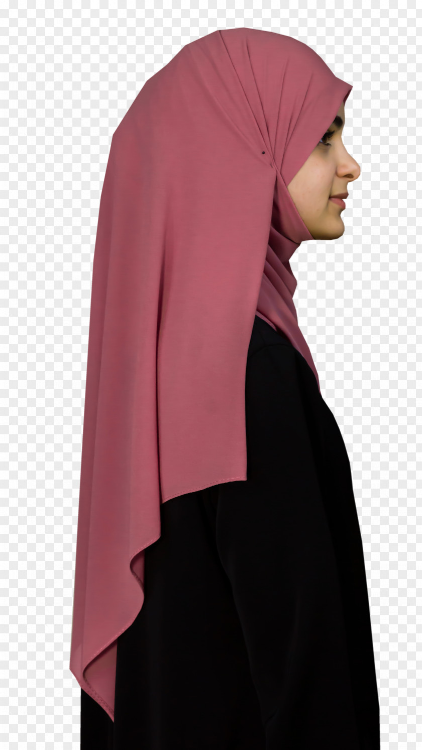 Pink Abaya Shoulder Sleeve M PNG