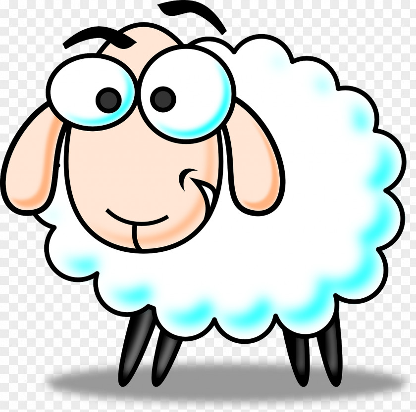 Sheep Cartoon Clip Art PNG