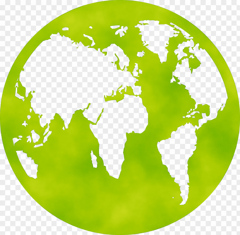 World Map Poster Intes Servizi Per L'informatica Earth PNG