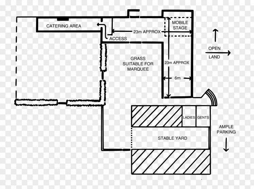 Ford 1994 F-150 Wedding Floor Plan Document PNG