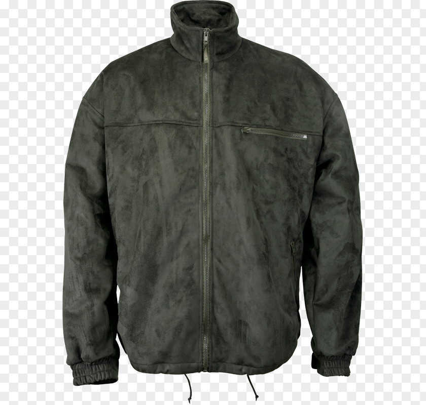 Jacket Leather Polar Fleece Fur Sleeve PNG