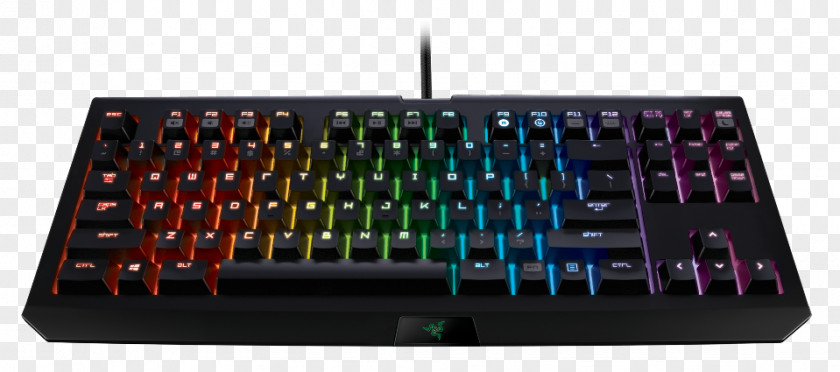 Keyboards Computer Keyboard Gaming Keypad Razer Blackwidow X Tournament Edition Chroma BlackWidow V2 Inc. PNG