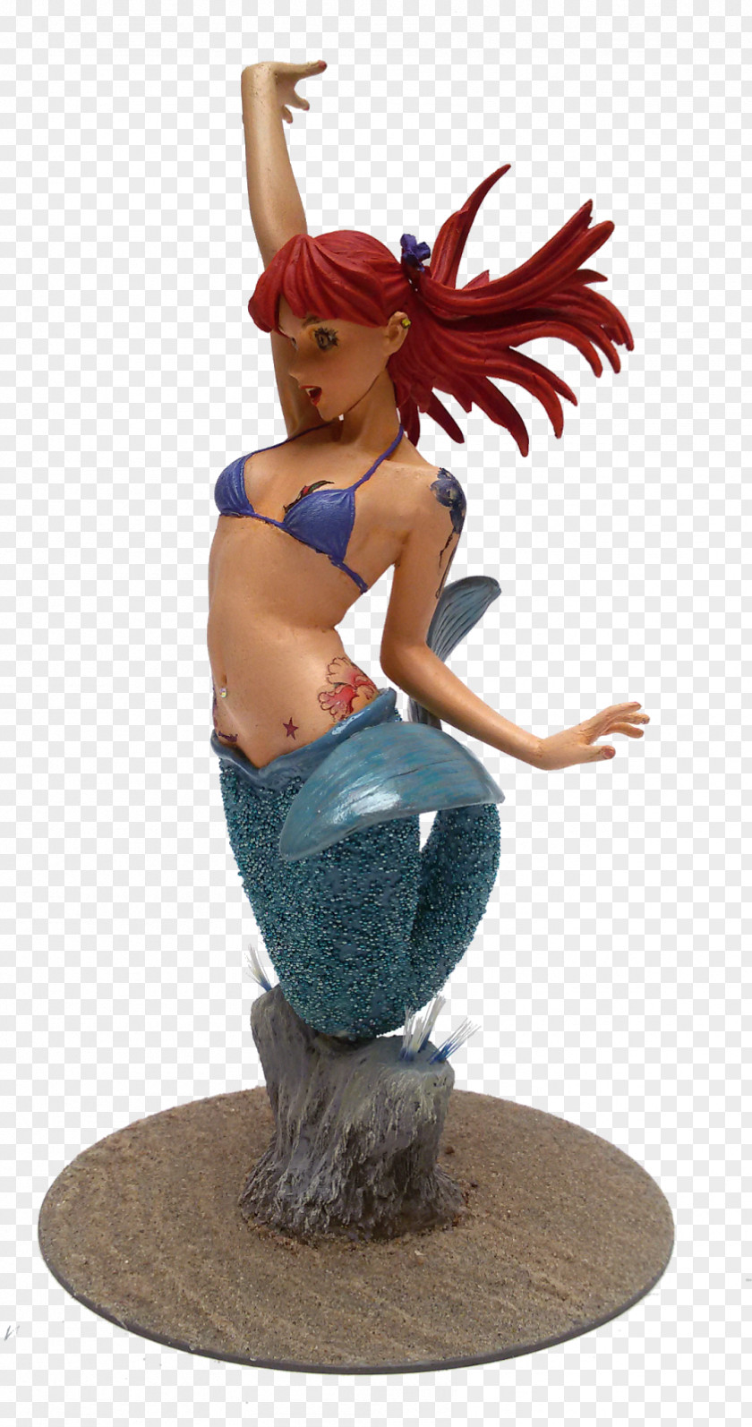 La Sirenita Ariel Figurine Legendary Creature PNG