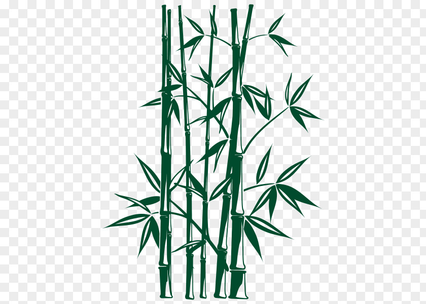 Natural Bamboo Paper Wall Decal Tropical Woody Bamboos Sticker PNG