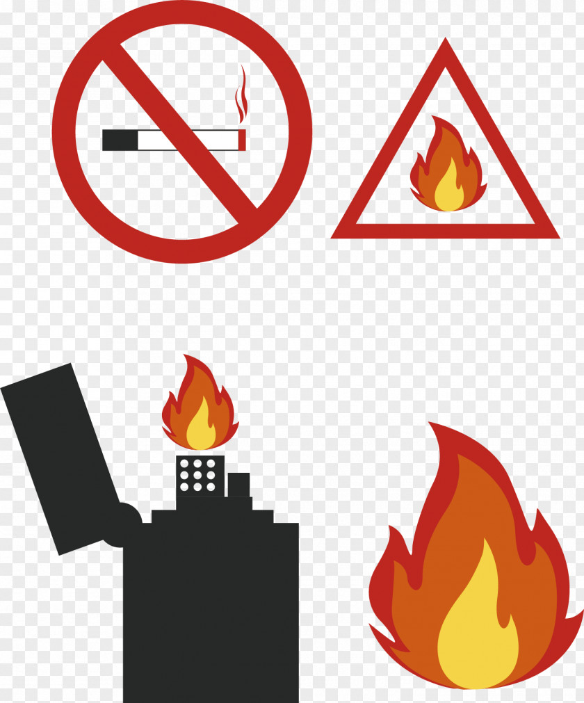 No Smoking Sign Illustration PNG