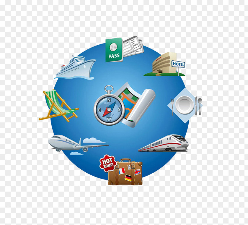 World Travel Tourism Clip Art PNG