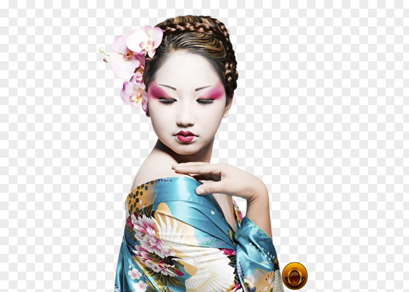 A Geisha Make-up Beauty Airbrush Makeup PNG