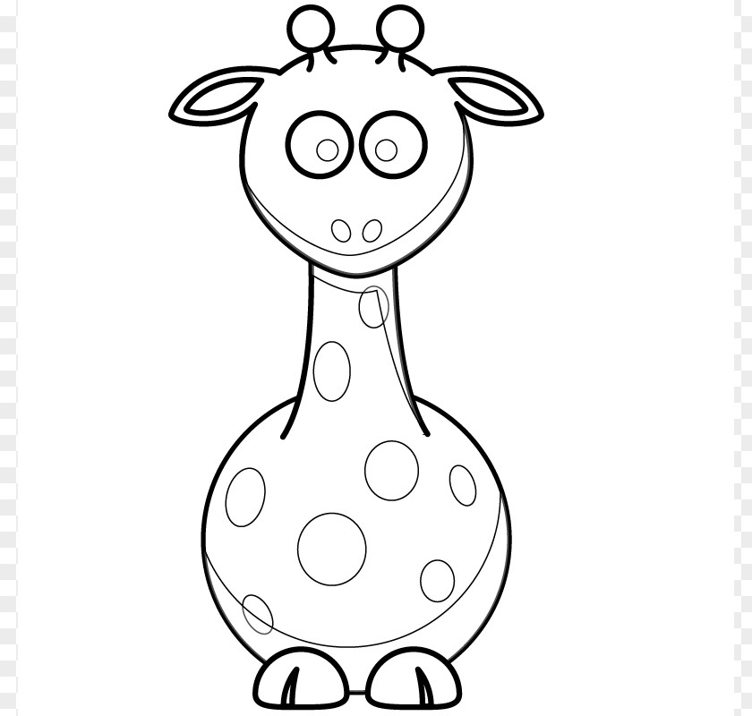 Cute Baby Giraffe Cartoon Giant Panda Cuteness Clip Art PNG