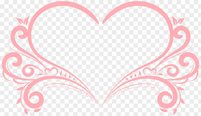 Heart Decoration Clip Art PNG