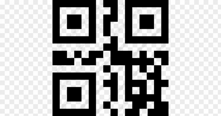 QR Code Barcode Calligraphy PNG