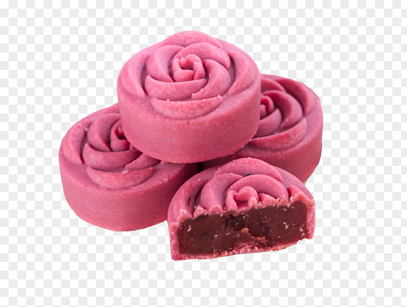Rose Cranberry Cake Juice Mooncake Buttercream Rosaceae Pastry PNG