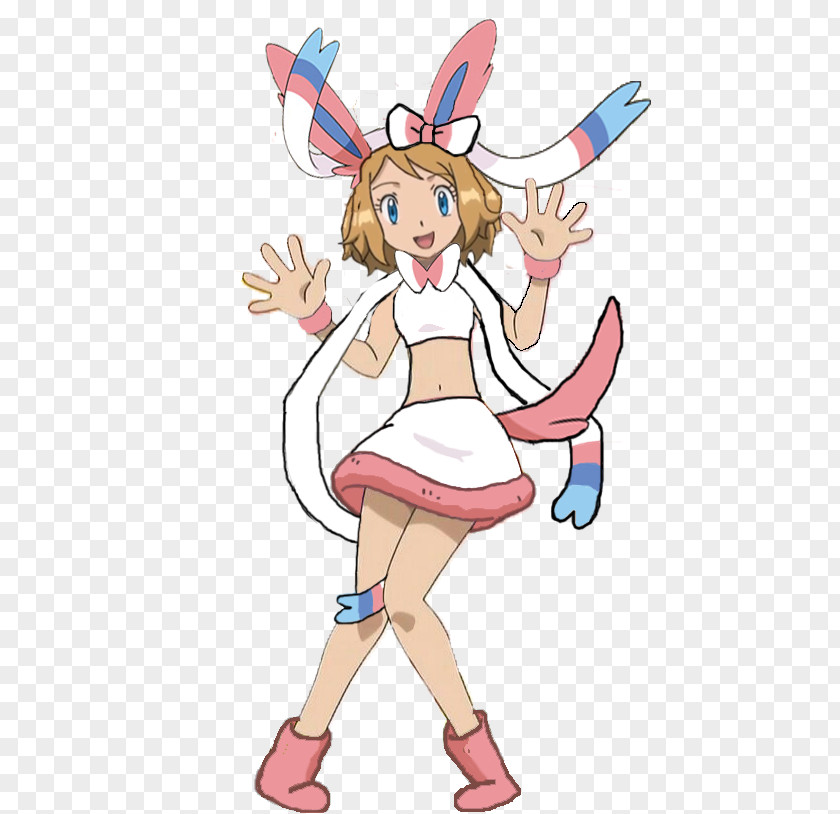 Serena Pokémon X And Y Sylveon Pancham PNG