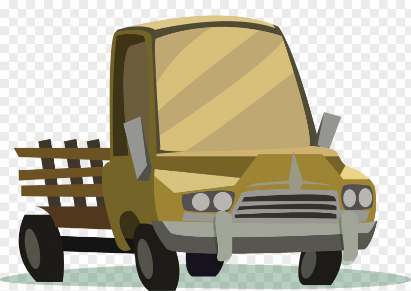 Vector Hand-painted Cartoon Car Automotive Design Drawing PNG