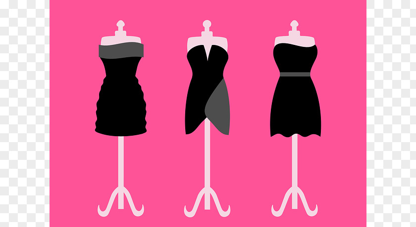 Fashion Little Black Dress Formal Wear Clothing Clip Art PNG