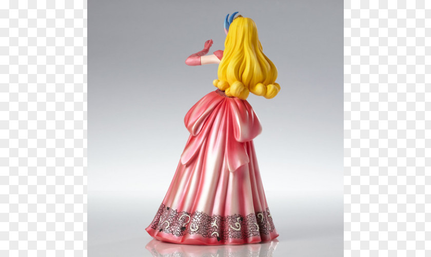 Hand-painted Villain Princess Aurora Figurine Sleeping Beauty Belle Masquerade Ball PNG