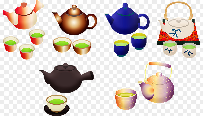 Kettle Tableware Japan Background PNG